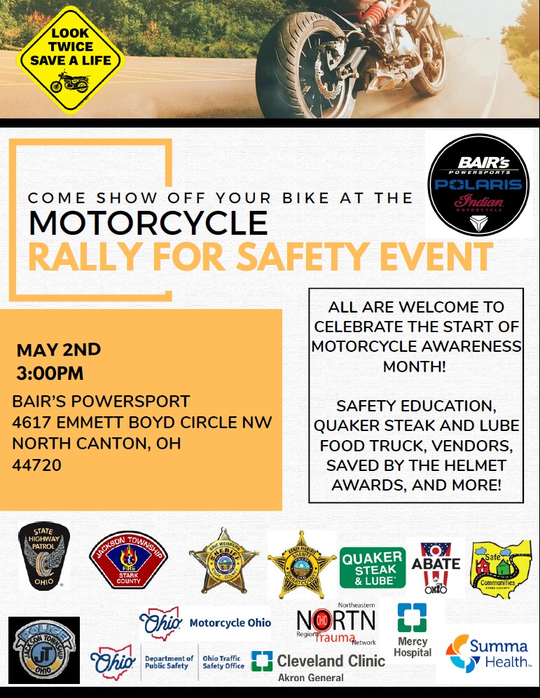 Motorcycle Ohio - Rally for Safety Event. - ABATE of Ohio Inc.